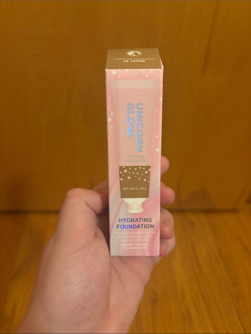 Unicorn Glow Hydrating Foundation Toffee NWT